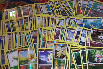 100 Pokemon MIXED-HOLO FOIL Cards BULK COLLECTION LOT